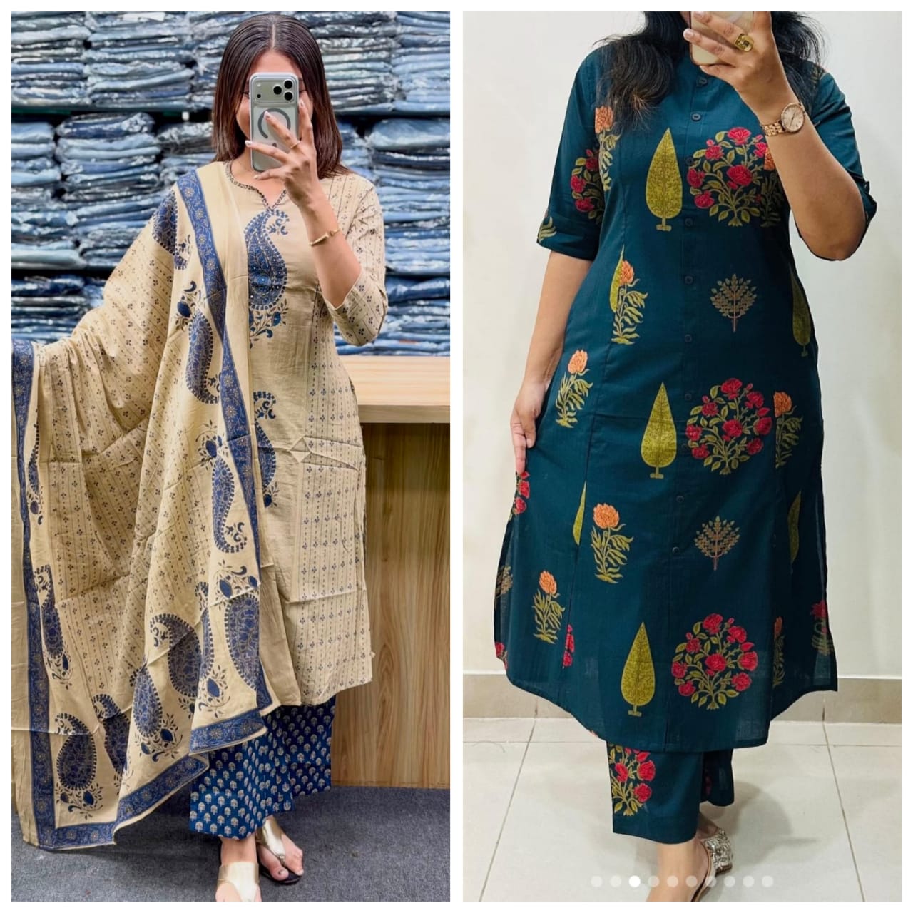 Elegant Cotton Kurta Set