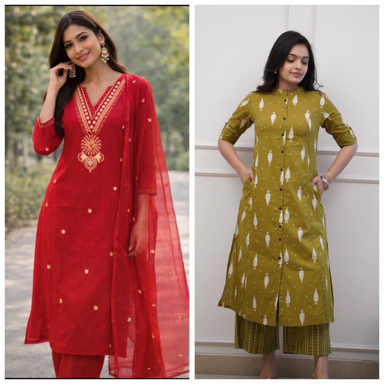 Elegant Cotton Kurta Set